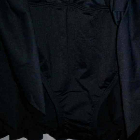 Ralph Lauren Black 1-piece Halter Swimsuit Plus - Picture 5 of 9